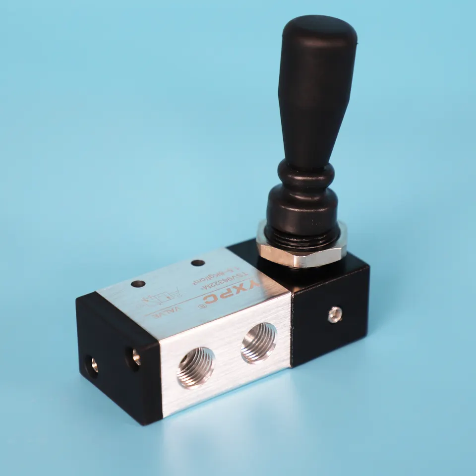  Manual Lever Operated Pneumatic Hand Lever Valve Model- 3H/4H/TSV
